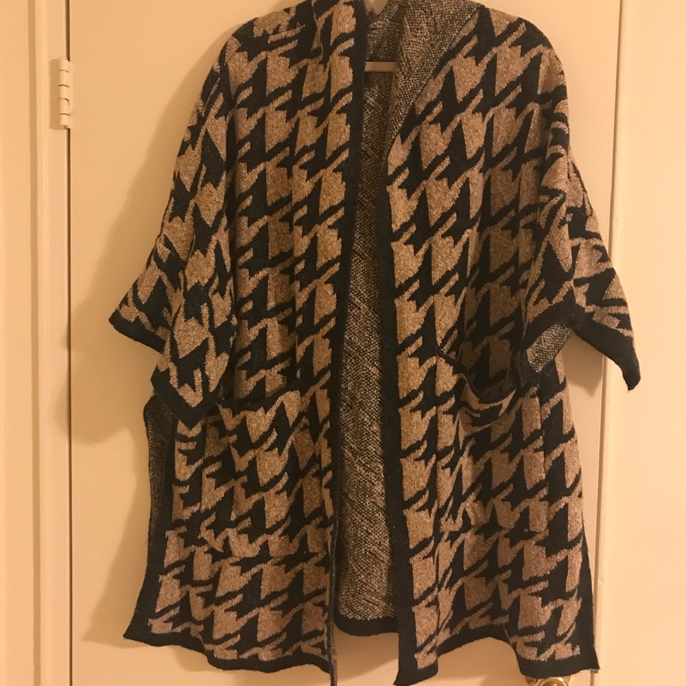 Cape with hood from Zara